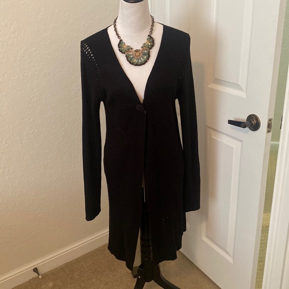 Max Studio black cardigan - Picture 1 of 8